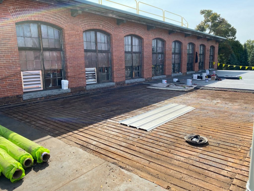 Boston rubber roof replacement