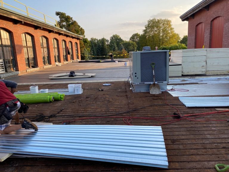 Boston rubber roof replacement