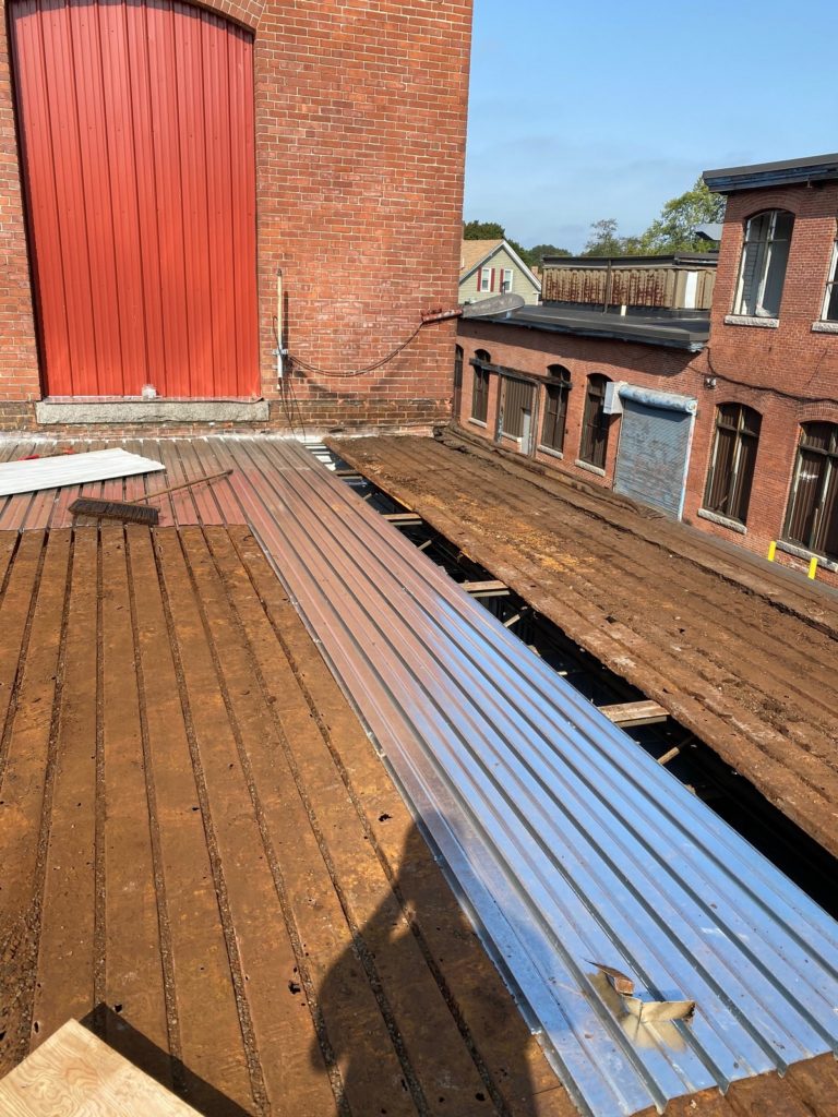 Boston rubber roof replacement