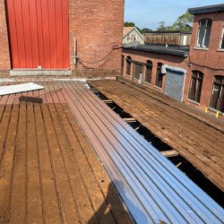 Boston rubber roof replacement